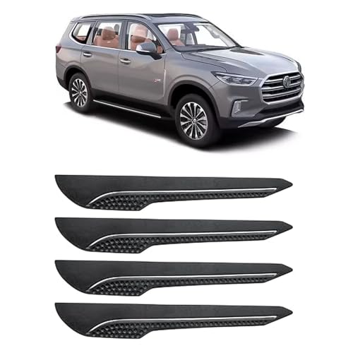 Image of AOSIS-Car Bumper Protector /Bumper Guard for MG Gloster with Single Chrome Stripe (4-Pcs)