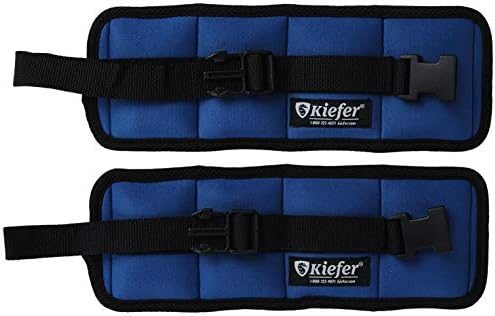 Kiefer 811400-3 Ankle/Wrist Weights (1-Pair), 1.5 Pounds Each, Dark Blue