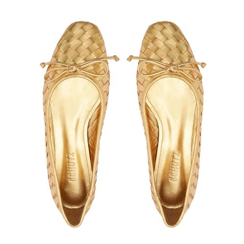 Image of SCHUTZ Women's Arissa Woven Ballet Flats