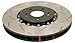 DBA DBA52992BLKS T-Slot Uni-Directional Slotted Brake Rotor