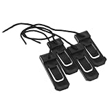 Compatibilità universale: progettato per adattarsi a una gamma di tavole da surf gonfiabili e da paddle, rendendolo un accessorio versatile per diversi tipi di tavole utilizzate nel surf e negli sport acquatici, clip di ricambio per pinne da paddle, accessori per il surf