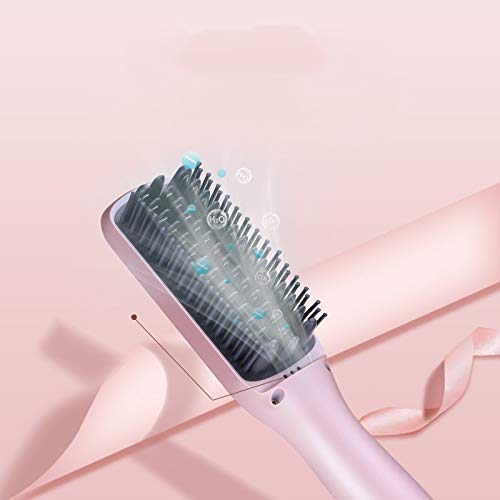 Peine eléctrico alisador para cabello herramienta cerámica para peinar miniatura 5