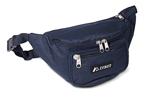 Everest Signature Waiste Pack- Large- Navy- 16.5