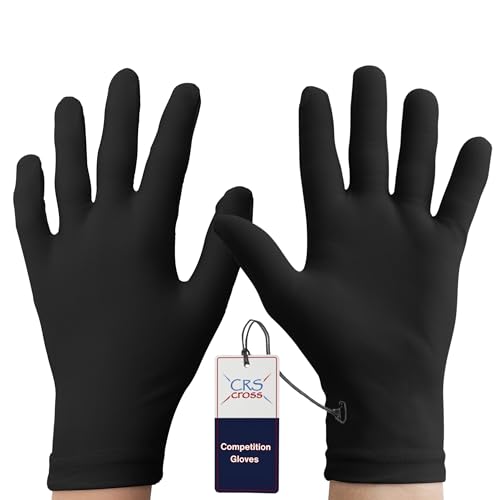 CRS Cross Competition Figure Skating Gloves. Ladies Small/Medium Black