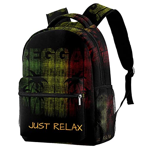 Sac à dos motif léopard vert et noir pour l'école