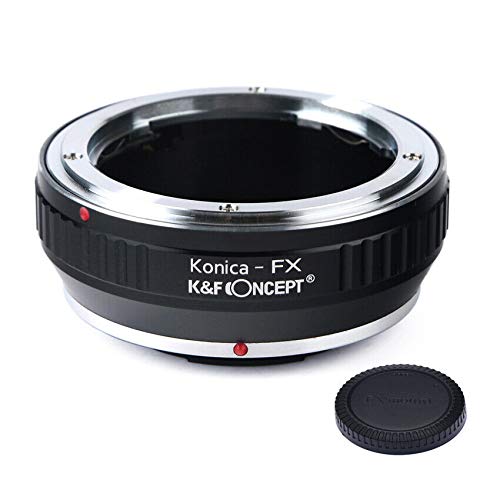 K&F Concept Lens Adapter Ring for Konica AR KAR to Fuji X Fujifilm X FX Mount X-A1 X-A10 X-A20 X-A2 X-A3 X-A5 X-M1 X-E1 X-E2 X-E2S X-E3 X-T1 X-T2 X-T3 X-T10 X-T20 X-T30 X-T100 X-Pro1 X-Pro2 X-H1
