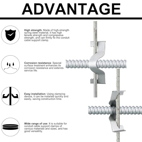 Mejores precios y opiniones de Soportes para tubo EMT los más solicitados. 27 Imagen adicional