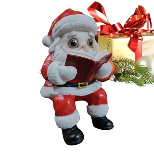 Generisch Luz nocturna para niños, lámpara de noche decorativa de Papá Noel, bonita lámpara de Navidad, para escritorio, baño, habitación de los niños, mesita de noche, para leer, dormir y acogedora