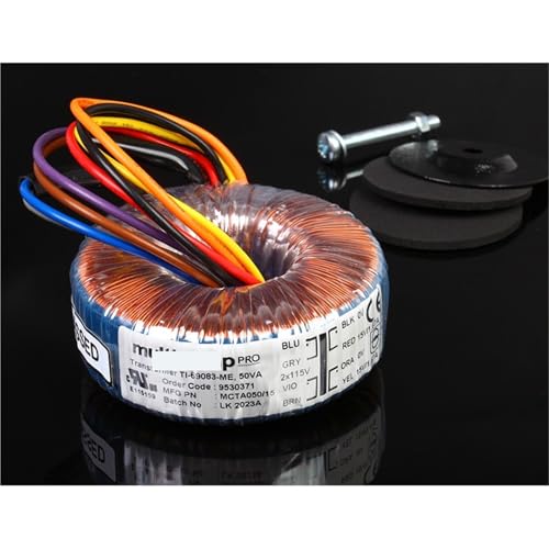 Transformateur toroïdal 50W double 25V avec alimentation stable 50VA - 4
