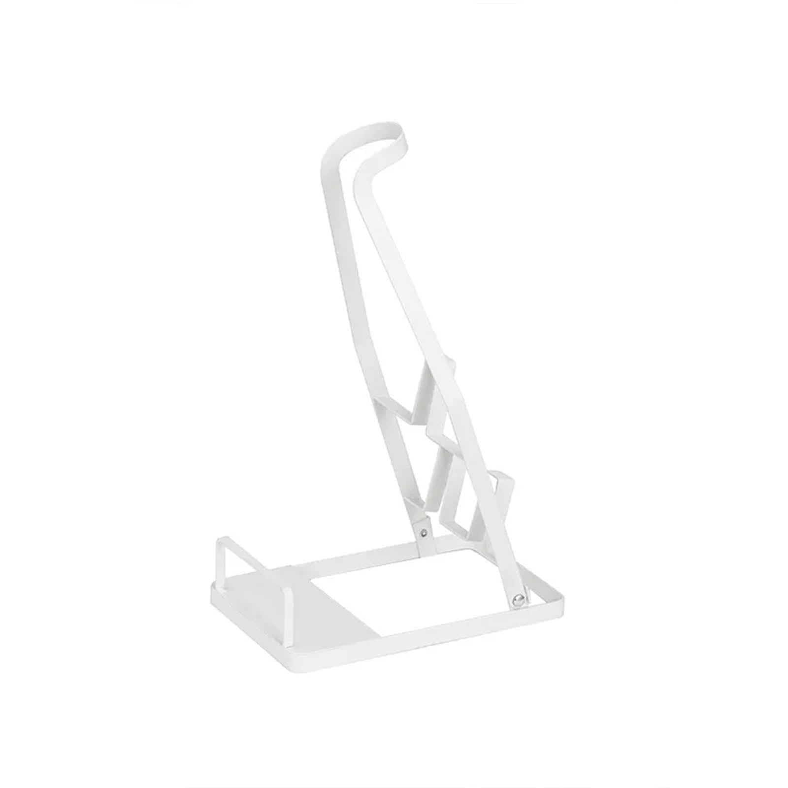 Staubsauger Aufbewahrungsregal Universelles Staubsauger-Ablageset aus Metall for die Aufbewahrung von Staubbehältern im Haushalt – Schlichtes, vertikales Design
