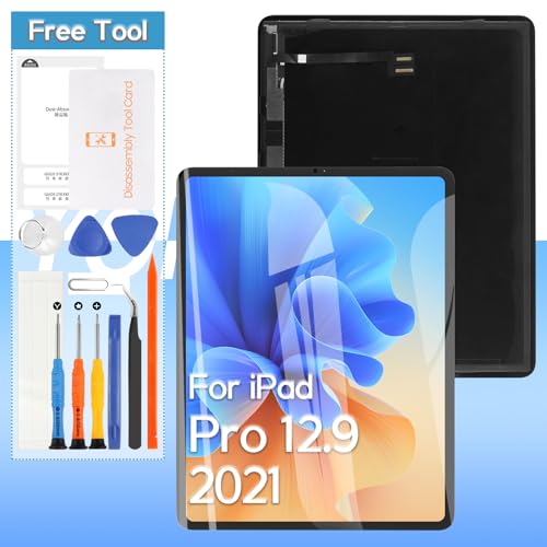 Screen Replacement for iPad Pro 12.9 5th 2021 A2379, A2461, A2462,for iPad Pro 12.9 6th 2022 A2764, A2437, A2766, A2436 12.9