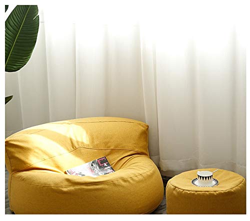 ZYLE Einfache Sitzsack Tatami Multi-Color Lazy Sofa Schlafzimmer Balkon Kreative Wild Small Sofa mit Fußstütze 60 × 50… – Bild 4