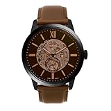 Fossil Orologio Townsman da uomo, Movimento automatico a tre lancette con cinturino in acciaio inossidabile o in pelle
