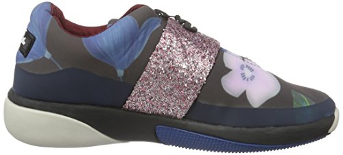 Desigual Amapola Dance, Sneaker Donna, Blu, 36 EU