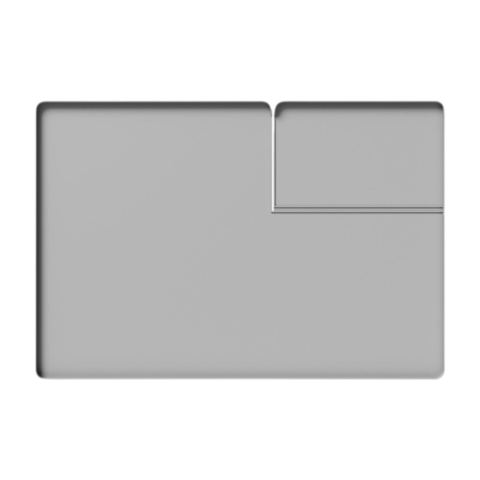 Kühlschrank Matte Silikon Kühlschrank Tropfmatte mit erhöhtem Rand, Mini Kühlschrank Tropfschale Bodenschutz wiederverwendbar für Waschmaschine, Trockner, Weinschrank, Grau 66 x 45 cm
