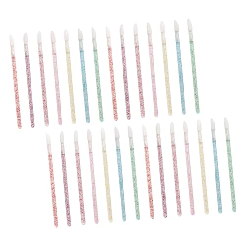 PartyKindom 350pcs Disposable Lip Brushes Makeup Tool for Lipstick Gloss Application Travel Friendly Portable Lip Brush for Home Professional Use