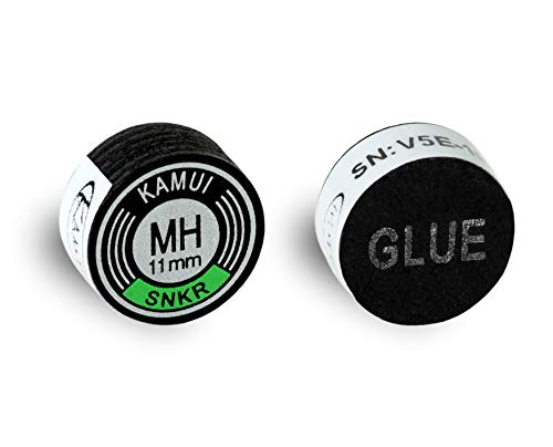 KAMUI Punta per Stecca da Biliardo Laminata Nera