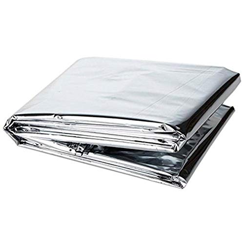 210 X 120 Cm De Plata Reflectante Mylar Película, Plantas De Jardín De Efecto Invernadero Láminas De Recubrimiento De Papel De Aluminio, Altamente Reflexivo, con Eficacia Aumentar Plantas De