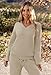 MEROKEETY Women's Lounge Sets 2025 Fall Fashion 2 Piece Outfits Sweater Pajama Set Fuzzy Loungewear Matching Winter Clothes,Lightkhaki,S