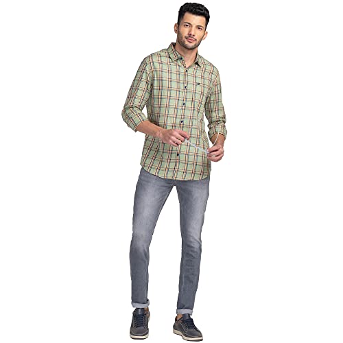 Image of Spykar Men's Slim Fit Low Rise Casual Jeans