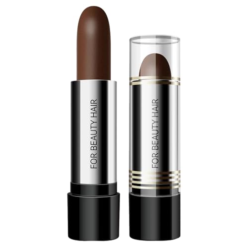 �w�A�J���[ �������� ���b�v�^�C�v �ꎞ���� �w�A�J���[�y�� ���b�v�X�e�B�b�N �����J�o�[ �ȒPDIY �h�邾���J���[ �_�[�N�u���E�� �w�A�}�j�L���A ���o�����O �J���[�o�^�[ �j���p (�u���E��)