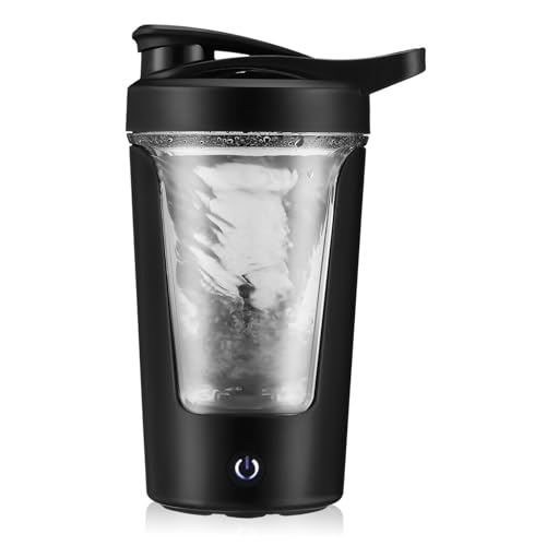 Cabilock Mug Mélangeur à Café Électrique Tasse à Shaker Automatique pour Protéines Lait de Soja et Boissons Mixées