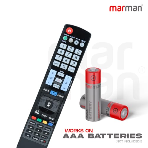 Image of marman Compatible with LG Smart Tv Remote Control Original Model RM-L930+ AKB74115502 Suitable for LED LCD Television Non Voice Command and with 3D Hotkey Function