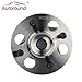Autoround 512370 Rear Wheel Bearing and Hub Assembly Compatible with Toyota Yaris 2006-2014/ Prius C 2012-2019, Scion iQ 2013 4 Lugs w/ABS