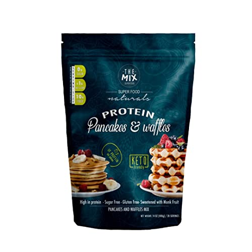 Pancakes or Waffles MIX - Zero Carbohydrates per serving -