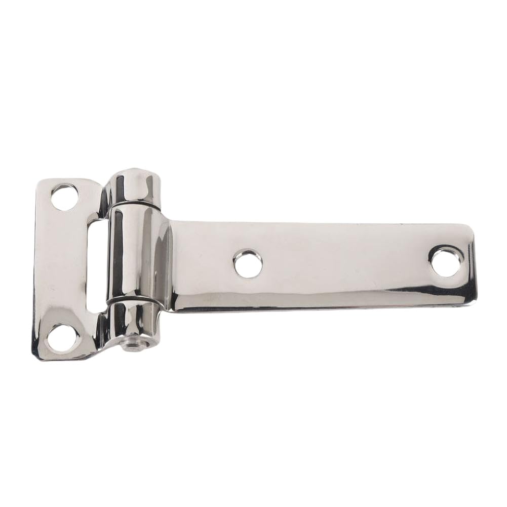 Jieyo Onecolor Rv Motorhome T Shape Door Hinge 304 Stainless Steel Smoother Operating Load Capacity Hatch Hinge For Rv Van Cabinet Yacht