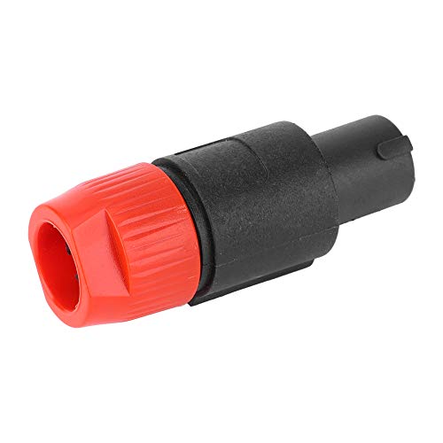 Conector profesional de audio 4 polos NL4FC rojo miniatura 6