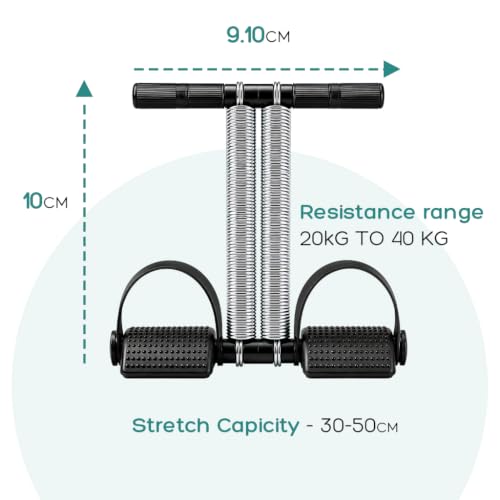 Image of WELLESA Double Spring Tummy Trimmer for Men & Women