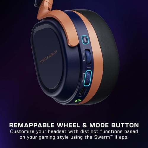 Image of Turtle Beach Stealth 700 Wireless Multiplatform Amplified Gaming Headset for Xbox Series X|S, Xbox One, PC, PS5, Mobile, AI Noise-Cancelling Mic, Bluetooth, Rechargeable Battery, Cobalt Blue (Renewed)