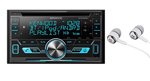 Kenwood DPX300U Double-Din In-Dash Cd/Mp3/Usb Bluetooth Am/Fm Car Stereo Receiver High Resolution Audio Compatibility Pandora/Iheart Radio/Spotify/Iphone And Android App Ready thumb #1