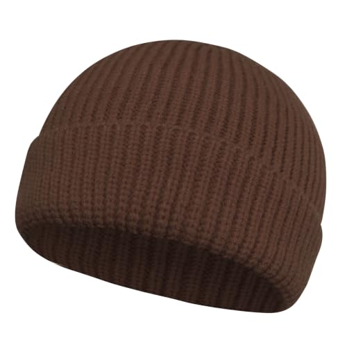 Image of PFFY Trawler Short Fisherman Beanie Cuff Beanies Winter Hats for Men Women
