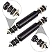 10L0L Golf Cart Front and Rear Shocks for Club Car DS G&E 1988-up,Precedent G&E 2004-up, Tempo 2018-up, OEM 1014235, 1014236, 1010991, 1015813, 1013164