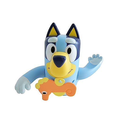 Toomies Bluey Swimming Bath Toy - Bluey Toys Includes Attached Seahorse Baby Toy and Swims on Back or Front - Toddler Bath Toys and Water Toys for Outdoor Play – Ages 18 Months and Up - Image 6