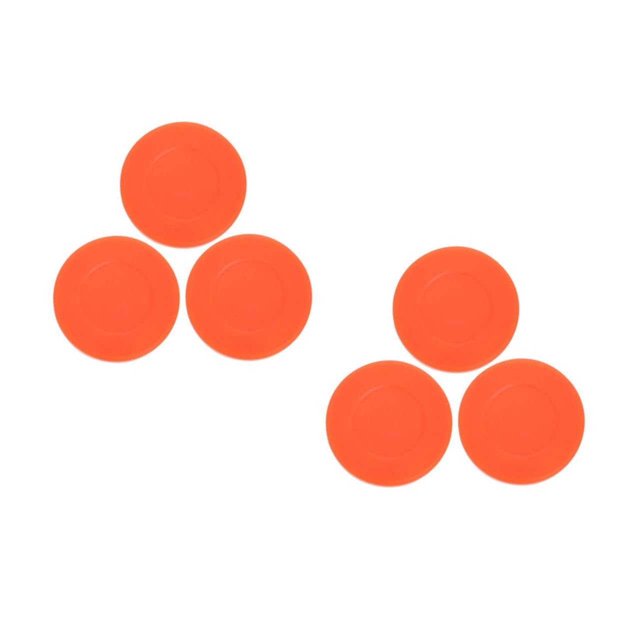 KESYOO 2sets Orange Hockey Practice Ice Hockey Training for Boys and Girls Professional Training Ergonomic Design for Comfortable Game Experience 3pcs*2