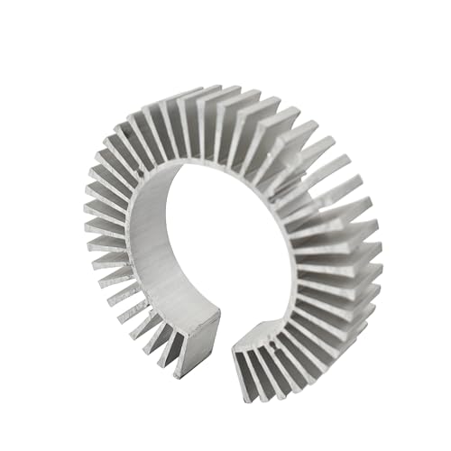 CHANCS Circular Sunflower Radiator Outer Diameter 99mm Bore 60mm Aluminum Heat Sink for Motor