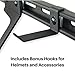 Koova Wall Mount Bike Storage Rack – Large Capacity 6-Bike Hanger for Garage – DIY Installation – Large Bicycle Big Tire Hooks with Helmet Hooks - Made in USA