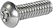 6-32 x 1/2 Tamper Resistant Torx Button Head Socket Machine Screw 18-8 Stainless Steel (T-10) (20)