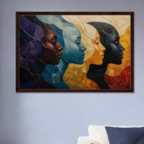 Impression sur toile de qualité supérieure avec cadre 40x70cm