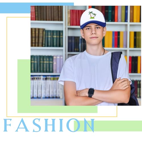 Image of 40 Pack Sublimation Blank Trucker Hat Bulk Wholesale Mesh Baseball Cap for Women Men DIY Hat Bar Party