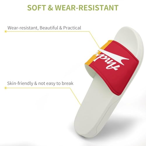 Custom Sports Slides Personalized Slippers - Baseball Sandals Quick Drying Softball Slippers Indoor Outdoor,Gifts for Men Youth Boy (White,Style 41)3