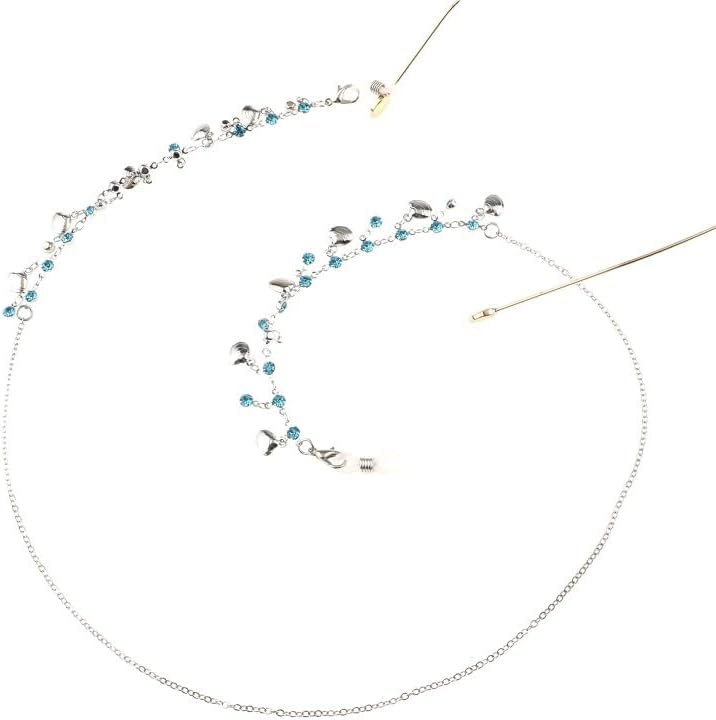 Rhinestone Shell Eyeglass Chain Reading Glasses Beautiful Eyewear Accessories Rope