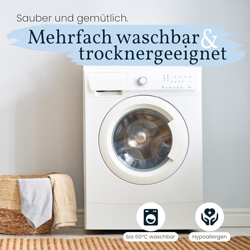 Gentle North Hochwertiges Seitenschläferkissen 40 x 145 cm – Langes Kissen für Seitenschläfer...