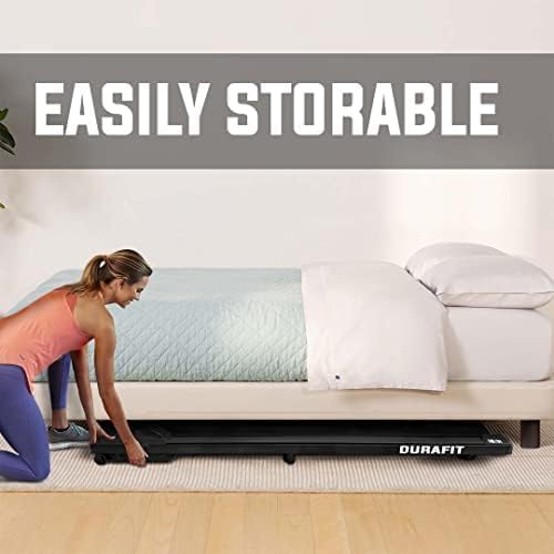 Image of Durafit91 Compact Treadmill Series 2.5 HP Peak DC Motorized Max Speed 8 Km /Hr Max User Weight 100 Home Workout (2.5 HP Peak, Efficio G -Without Handle- 100 Kg Support)