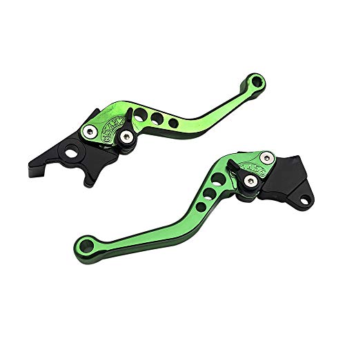 Yorten 2 peças de liga de motocicleta/scooter/bicicleta elétrica com freio e alavanca de embreagem p