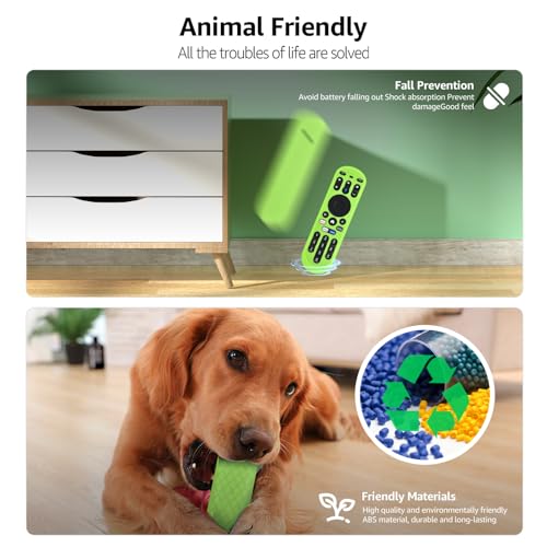 Coque en silicone pour télécommande Xumo TV antichoc vert brillant protège des chutes - 6