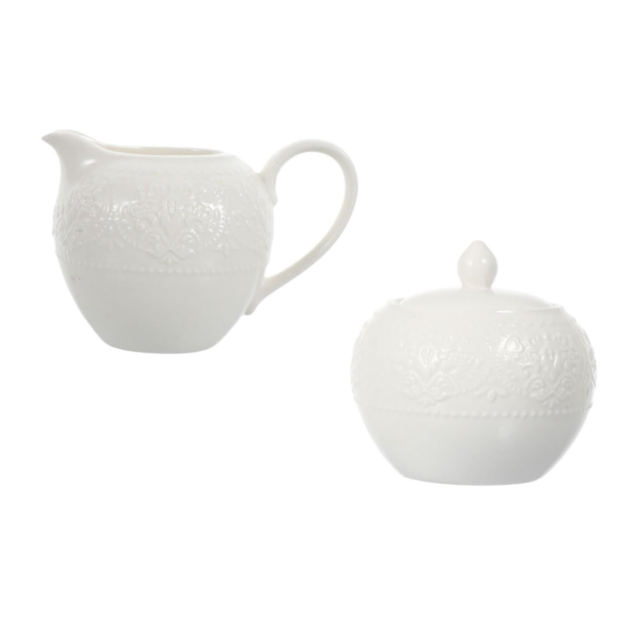 Pots à lait et sucre céramique 250 ml parfaits pour vos petits-déjeuners et goûters en famille
